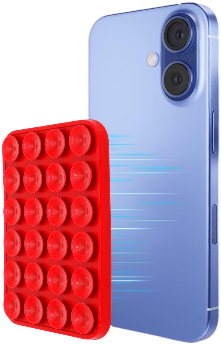 Dailygoods - Magnetische Telefoonhouder met Antislip Zuignap