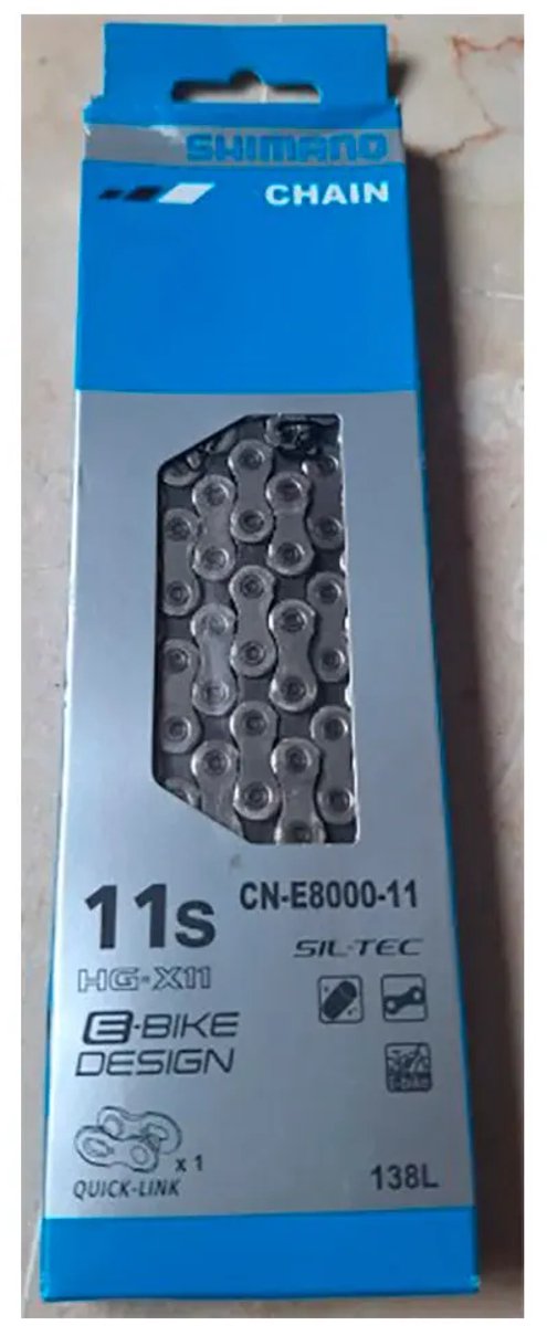 Ketting 11 speed Shimano CN-E8000 E-bike met Quick Link - 138 schakels — afbeelding 5