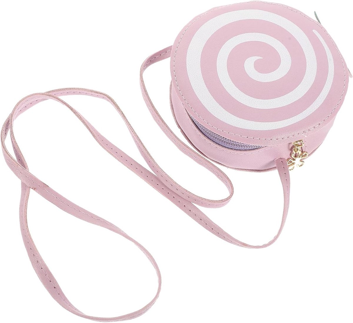 Kleine Schoudertas met Lollipop Design voor Dames - Creatieve Crossbody Tas voor Dagelijks Gebruik en Feesten