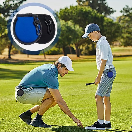 Dailygoods - Set van 4 Golfbal Reinigers in Verschillende Kleuren van Dailygoods — afbeelding 3