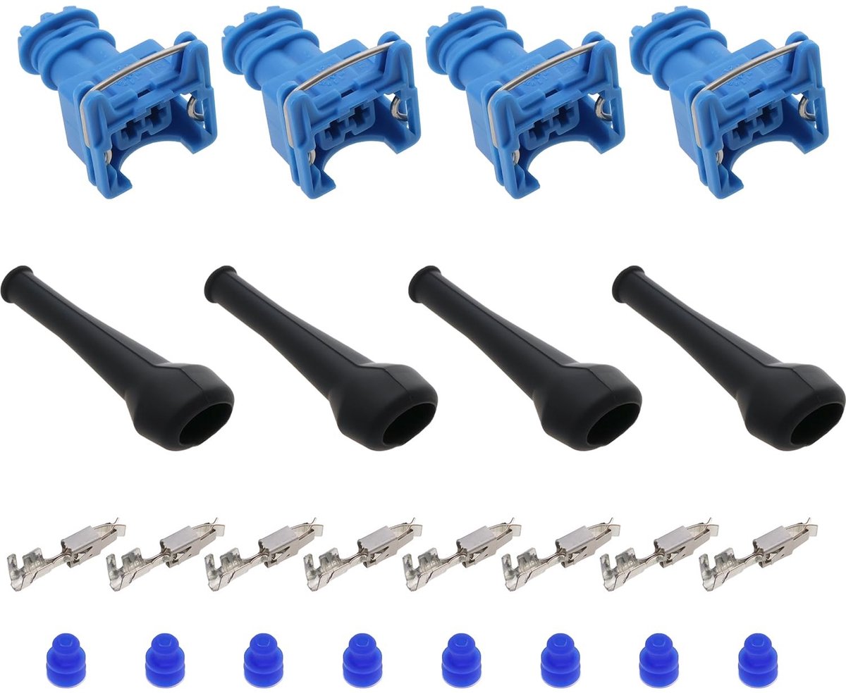 Dailygoods - Compleet 2-weg Waterdichte Connector Kit voor Auto's