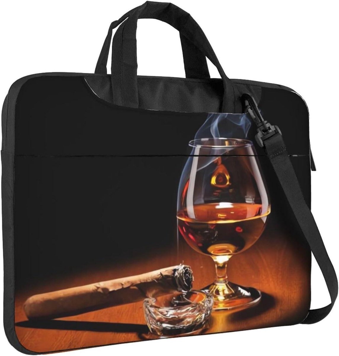 Laptop Schoudertas - Computer Tas - Zakelijk Vervoer - Uitgebreide Bescherming - 396 cm - Zwart