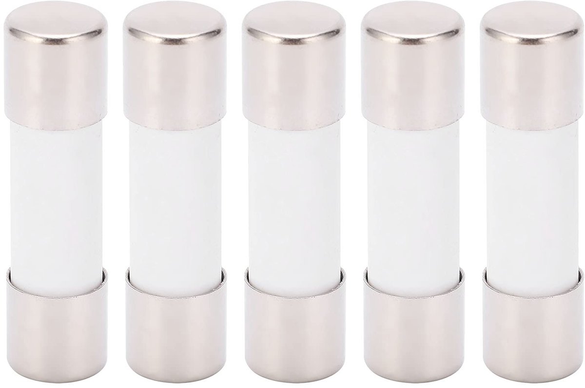 Dailygoods - Dailygoody - Fuse Tube Set 1000V DC - 25A Photovoltaic Bescherming - Duurzaam en Betrouwbaar - Geschikt voor Zonne-energie - Bescherming tegen overbel
