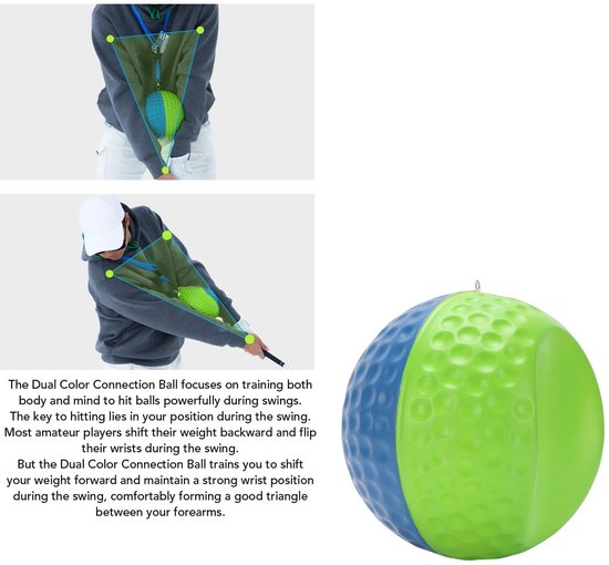 Cosensi - Golftrainingshulpmiddel met Koord voor Verbetering van de Golfswing van Cosensi — afbeelding 3