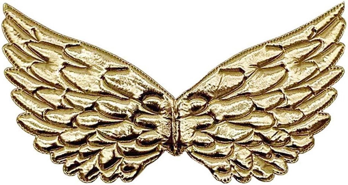 Halloween Unicorn Wings, Halloween Christmas Party Princess Unicorn Wings Dress Up Angel Wings, Golden, Gold Colored