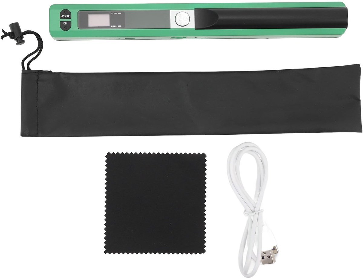 Dailygoods - Dailygoody - Draagbare handscanner - Multifunctionele A4 document scanner - Voor thuis en kantoor - 900 DPI resolutie - Scannen en archiveren - Compac