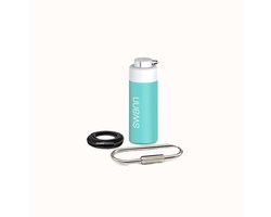 Swann ActiveResponse Personal Safety Alarm Gen 2 Aqua–Persoonlijk Alarm- Draagbare SOS Alarm-120 DB Sirene-Gratis SMS GPS Locatie Delen-Paniekknop- Geen Abonnement-Inclusief Batterij Lanyard en Keyring