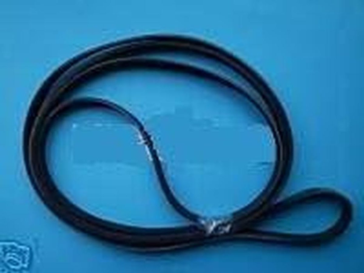 Wasmachine Riem - V-snaar - Apparaat Reparatie - Specifieke Maat - 1200J6 - Zwart