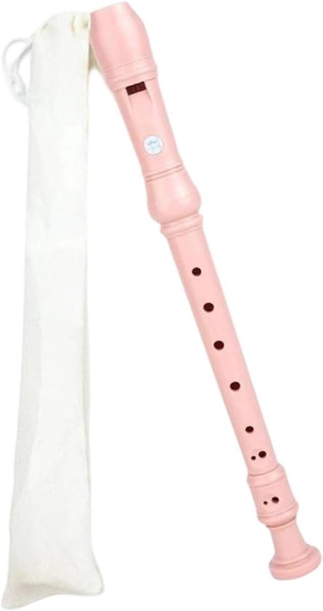 Blokfluit - Muziekfluit Hars - Muziek Maken - Duits Engelse Vingerzetting - 32.5 cm - Naturel