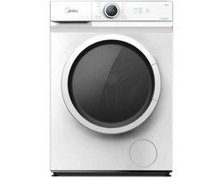 Midea MF100W70BA/W-HR - Wasmachine - Vrijstaand - 1400 rpm - 72 dB - 7 kg nominale capaciteit - Wit - Voorlader - A label - 45 l Waterverbruik (per cyclus, programma eco 40-60)