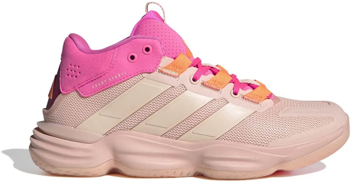 Indoorschoenen voor dames adidas Courtstabil Roze