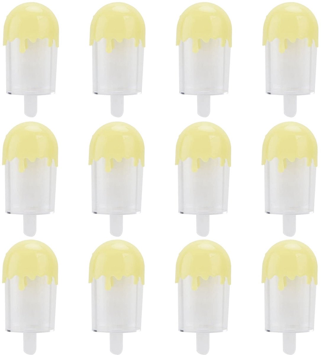Dailygoods - 12-delige Plastic Snoepkoffer voor Bruiloften en Feestjes