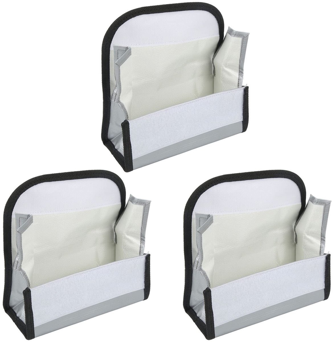 Dailygoods - Vuurvaste Lipo-Batterijtas, 3-delige Set