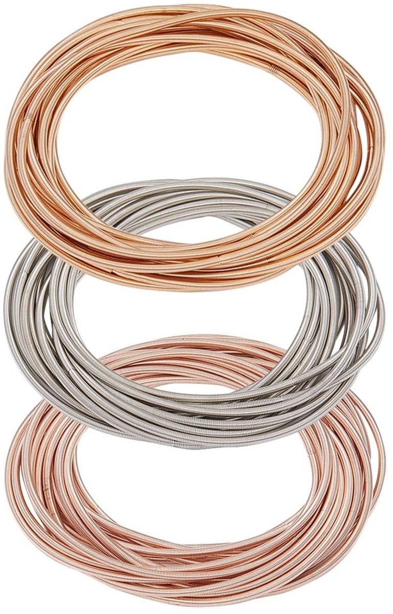 Dailygoods - 45 Loops Gitaar String Armbanden voor DIY Creaties