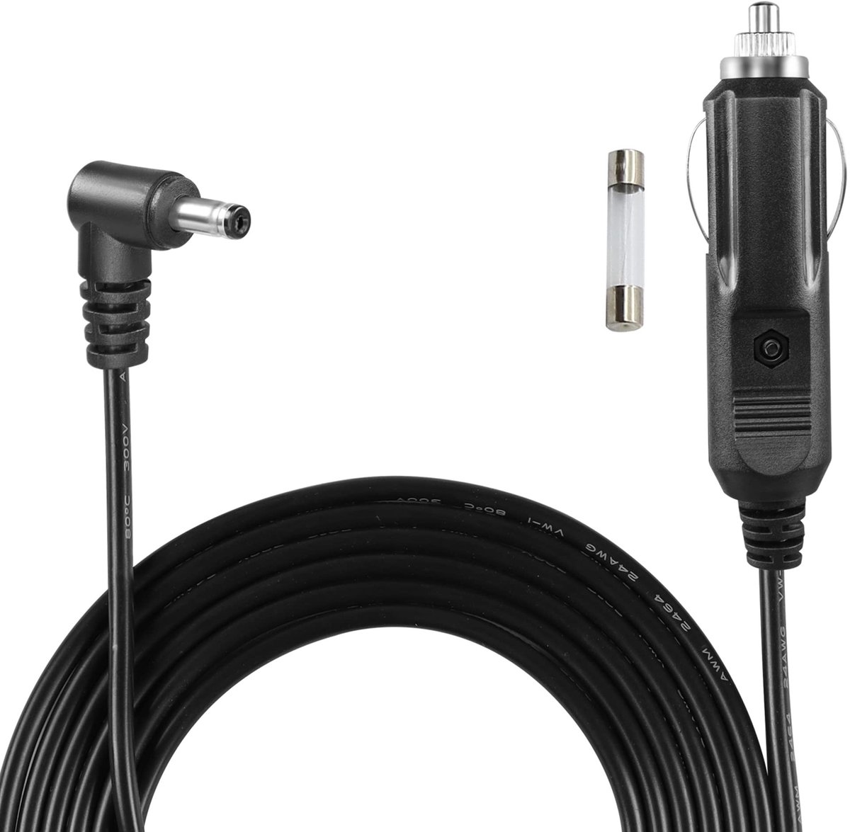 Dailygoods - 90° Hoek Oplaadkabel voor Auto Recorder
