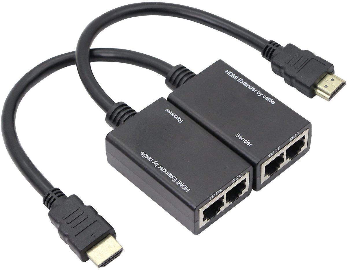 Dailygoods - HDMI Extender Over RJ45 tot 30 Meter