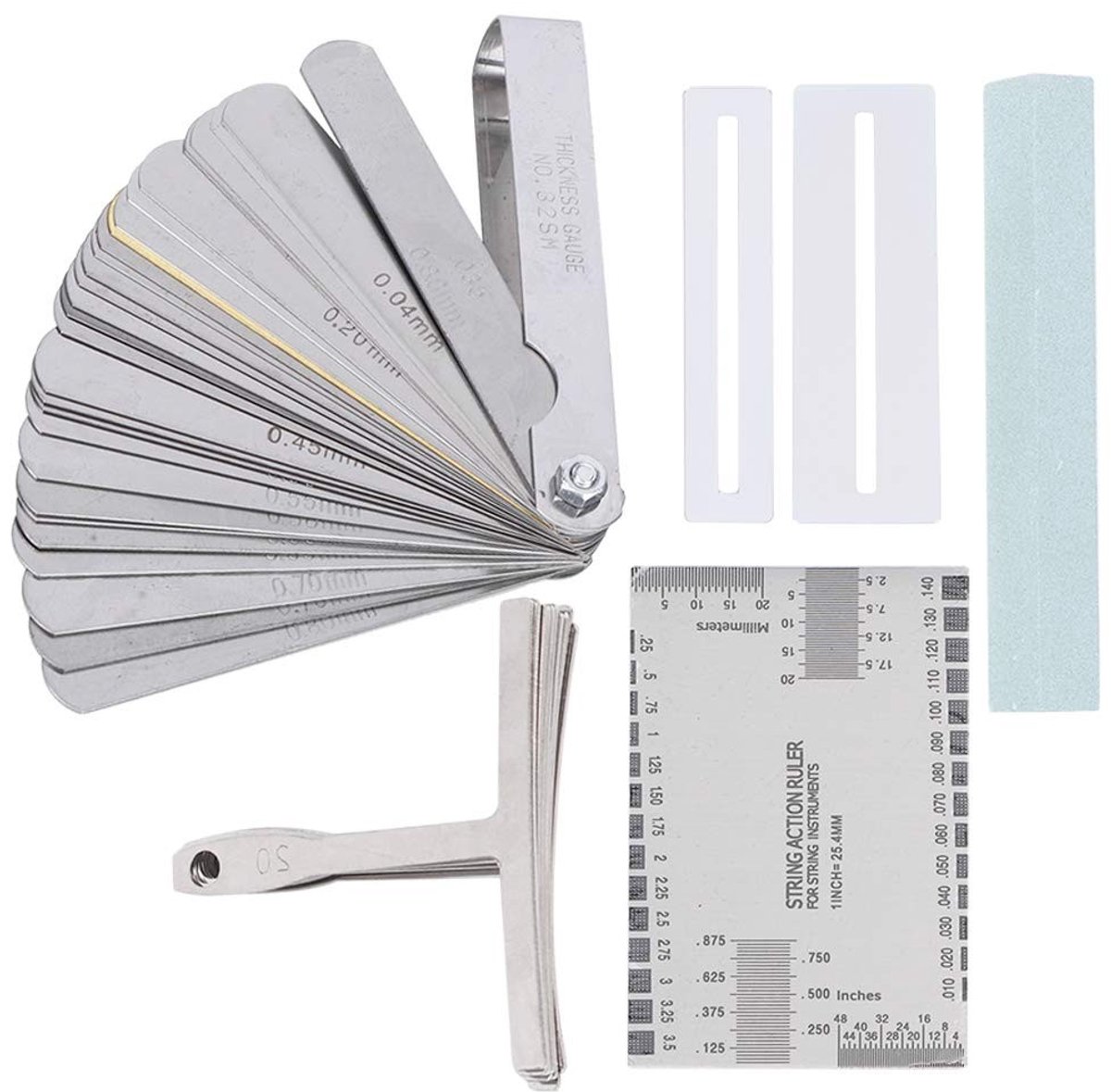 Dailygoods - Gitaar Tool Kit met Afstandsmeter en Snaarvervanger