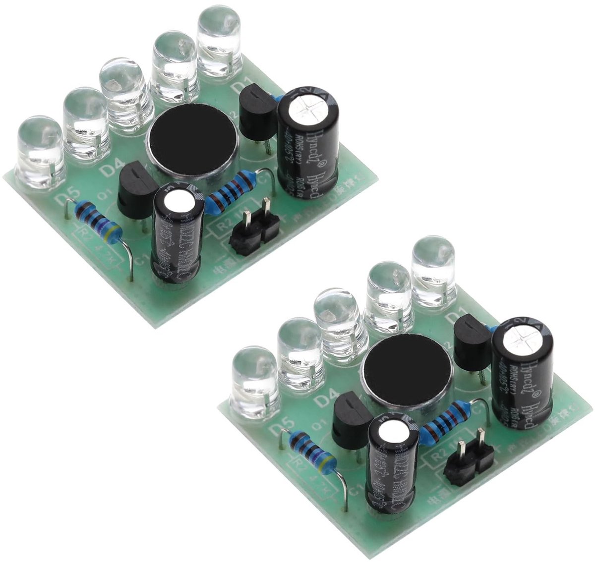 Dailygoods - Geluid-geactiveerde LED Melodie Licht Elektronische Kit