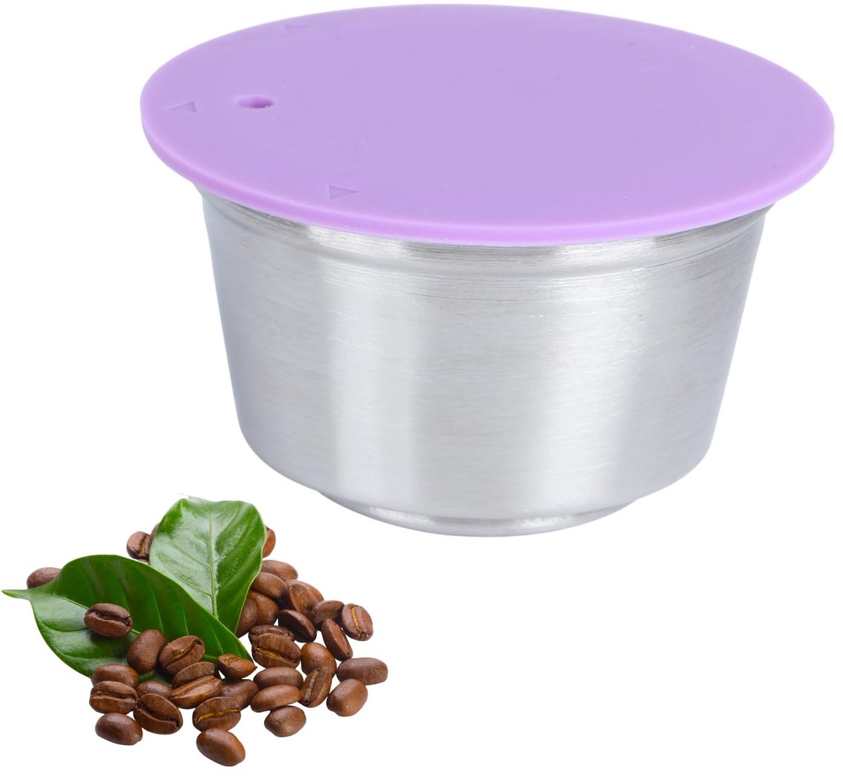 Dailygoods - Cosensi - Roestvrijstalen Herbruikbare Koffiecapsule voor Dolce Gusto