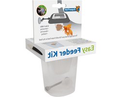 Voeder Set - Aquarium Voeder - Vis Voeren - Drijvend - 1 Stuk - Wit