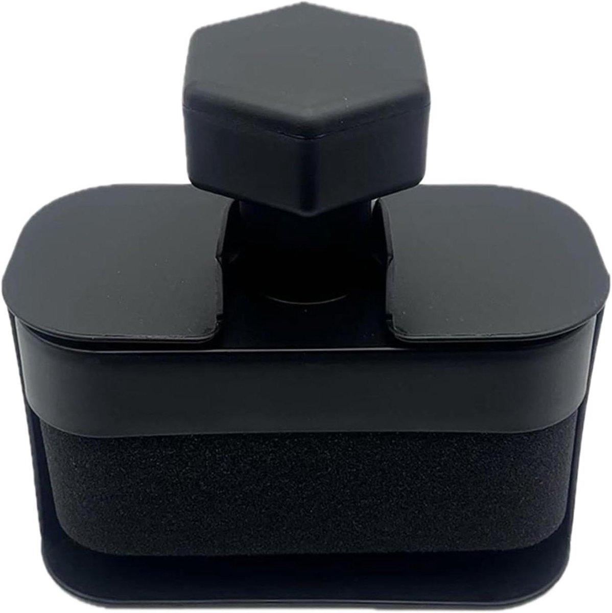 Autoband Glans Applicator - Bandenspons - Glanzend Bandenonderhoud - Antislip Handvat - 16x13x8cm - Zwart