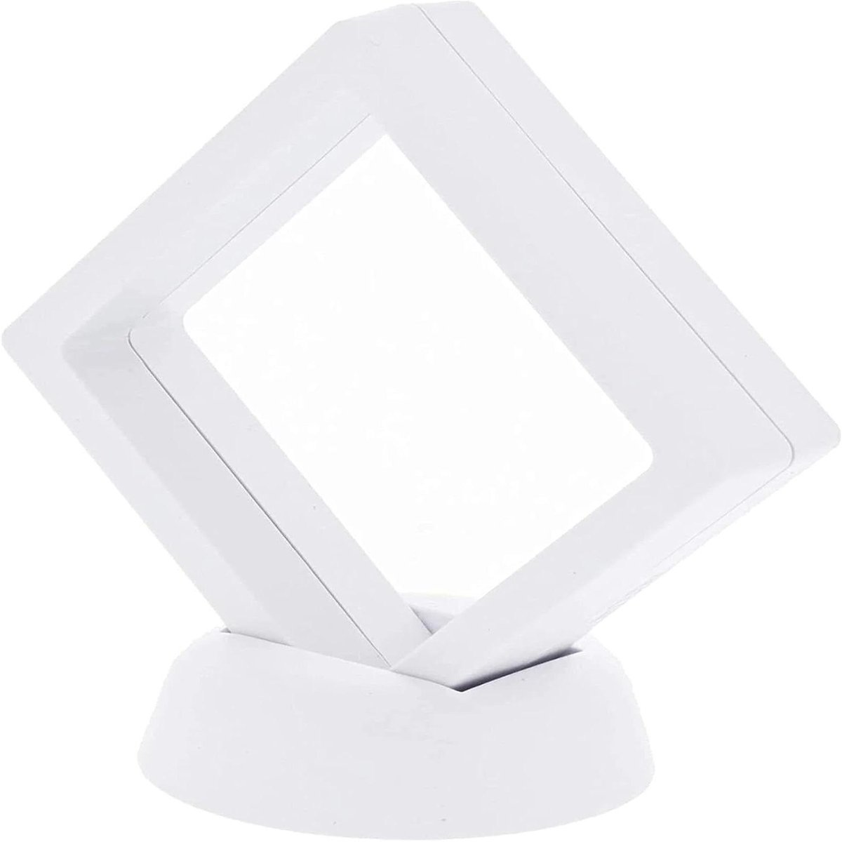 Medaille Display Koffer - Opslag Houder - Trots Tonen - Herbruikbaar Membraan - 7x7x2cm - Zwart