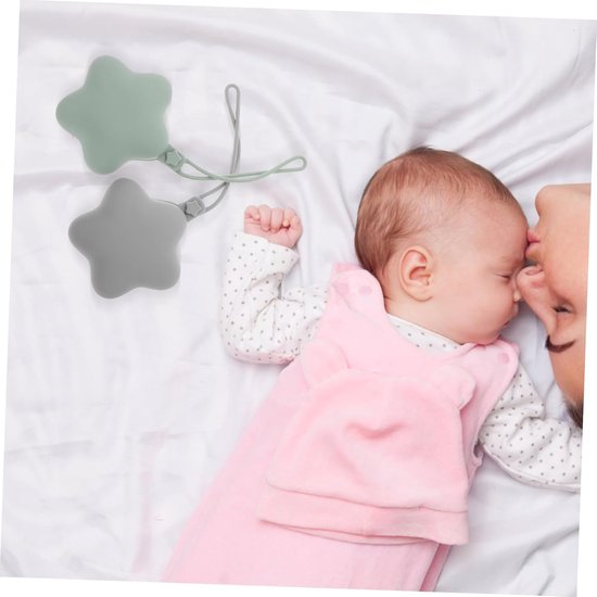 Fopspeenhouder Case - Speen Opbergdoosje - Baby Spullen Organiseren - Stofdicht Ontwerp - 25x9.5x4cm - Diverse Kleuren — afbeelding 2