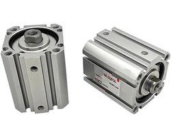 Hydraulische Cilinder - Pneumatische Component - Industriële Toepassingen - Enkele Werkende Stang - 35 mm Boring - Metaal