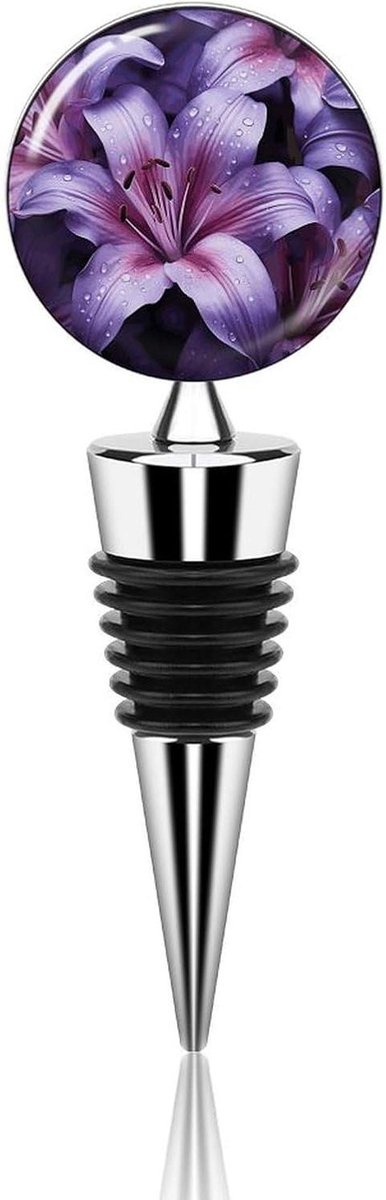 Wijnfles Stop - Fles Kurk - Dranken Bewaren - Uniek Ontwerp - 41 Inch Hoog - Wit
