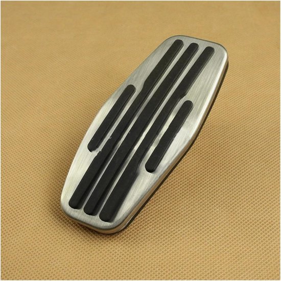 Auto Pedaal Covers - Voetrem Gaspedaal - Verbeter Rijervaring - Antislip Ontwerp - Set van 2 - Zilver — afbeelding 2