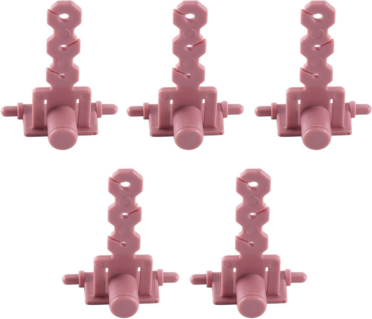 Breimachine Spanner - Breimachine Adapter - Efficiënter Breien - Handen Vrij - 5 Stuks - Roze