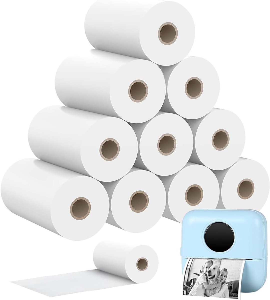 20 Rollen Thermisch Foto Afdrukpapier voor Kindercamera's