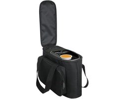 Koffiezetapparaat Tas - Draagbare Koffer - Veilig Transport - Versterkte Hoekbescherming - 29 x 24 x 12 cm - Zwart