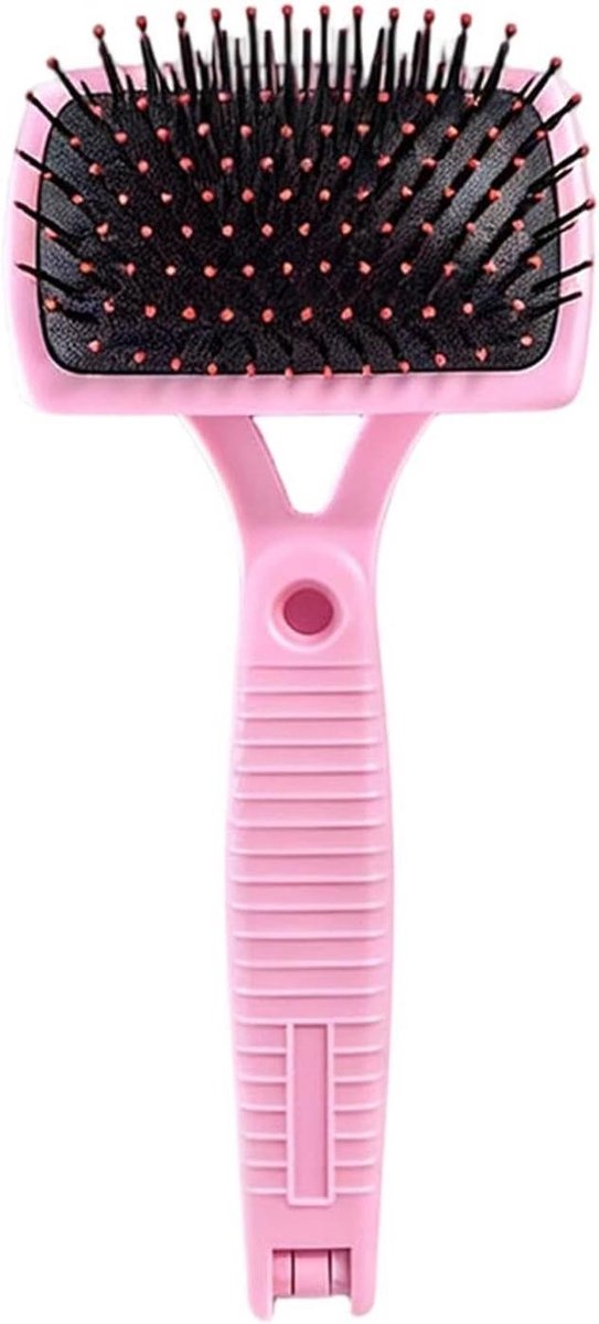 Rugkrabber - Massageborstel - Jeukverlichting - Inklapbare handgreep - 476 cm - Grijs