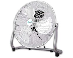 Ventilator - Vloermodel - Ruimte Koelen - 3 Snelheden - 40.6 cm - Chroom