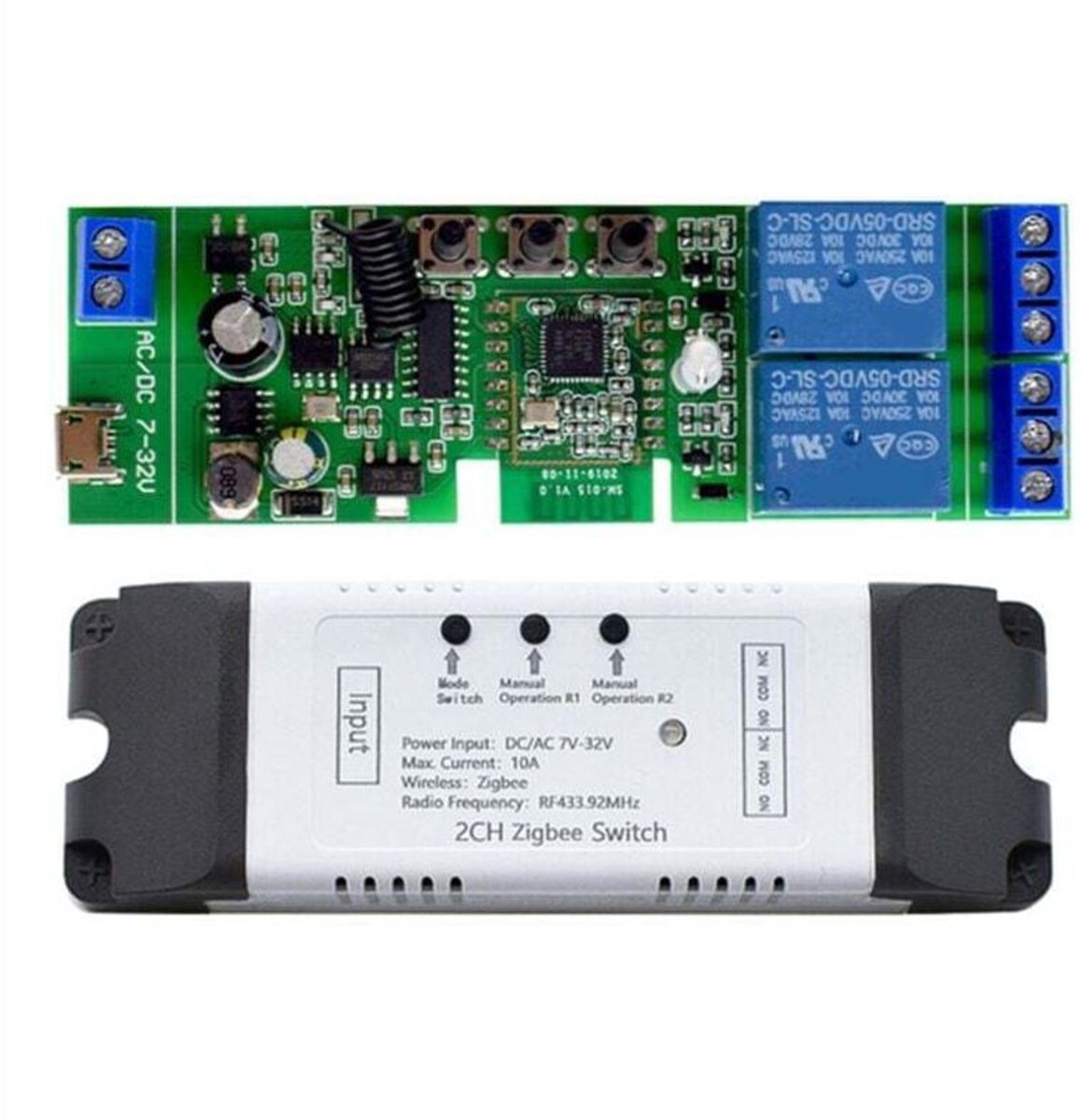 Dual-channel Wi-Fi-controller elektrische lineaire actuatoren