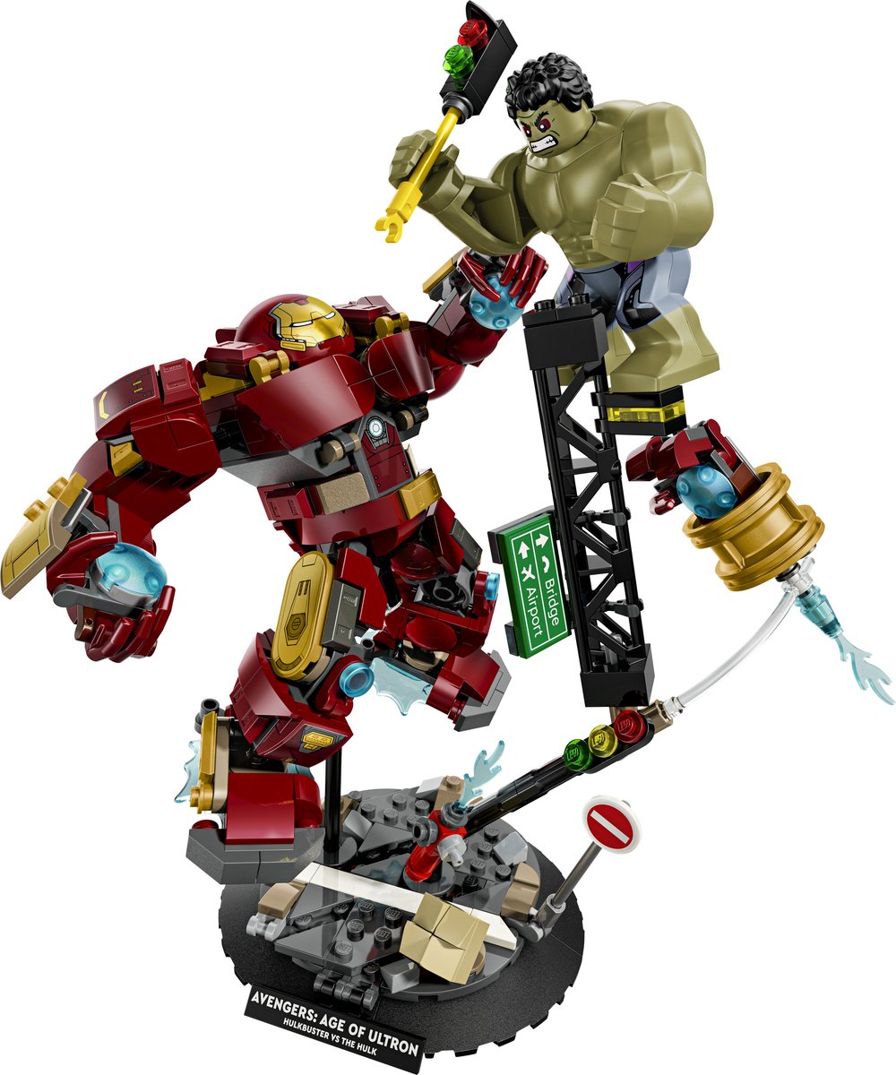 LEGO Marvel Ultieme strijd: Hulkbuster vs. Hulk Bouwpakket - 76343 – foto 6