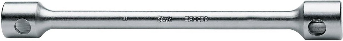 Wielsteeksleutel Vrachtwagen - Dubbele Dop - Vastzetten Wielbouten - Grote Kopdiepte - 24 x 27 mm - Zilverkleurig