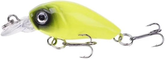 Vis Aas - Kunstaas Wobbler - Vissen Vangen - Natuurgetrouwe Beweging - 4.5 cm 4g - Veelkleurig — afbeelding 4