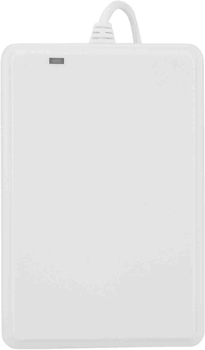 Kaartlezer - Chipkaartlezer - Toegangscontrole - Plug and Play - 104 x 68 mm - Wit