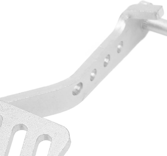 Go Kart Pedalen Kit - Rem en Gas - Onderdelen Vervangen - Roestbestendig Staal - 5 Delig - Zilver van Go.
 — afbeelding 3