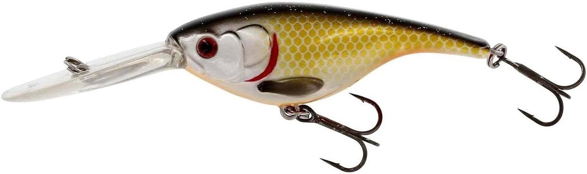 Kunstaas Wobbler - Vis Aas - Roofvissen Vangen - Dieplopend Geluid - 65 cm 13 g - Offical Roach