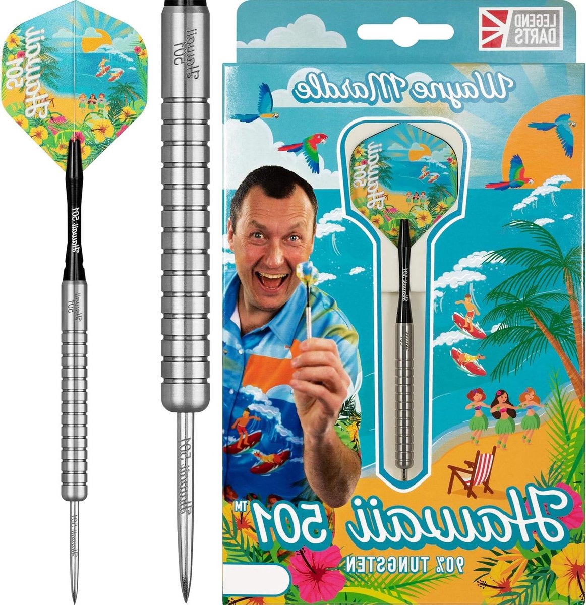 Stalen Darts - Dartpijlen Set - Sport Spel - 90% Tungsten - 24 gram - Natuurlijk