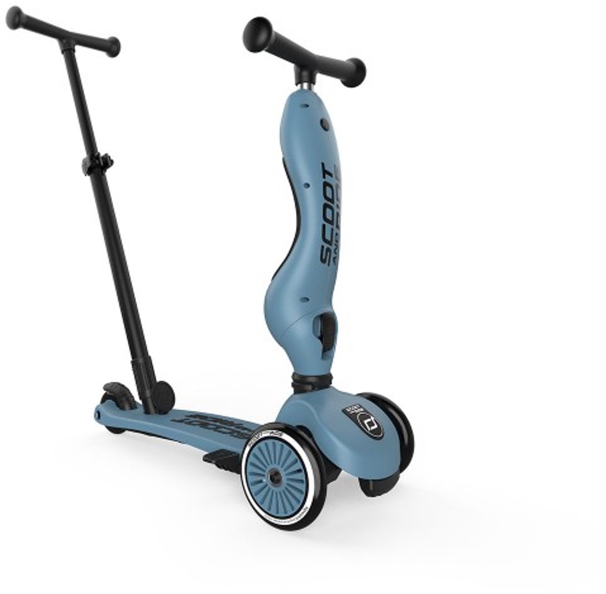 Scoot & Ride Highwaykick 1 Push & Go - Steel thumbnail 2