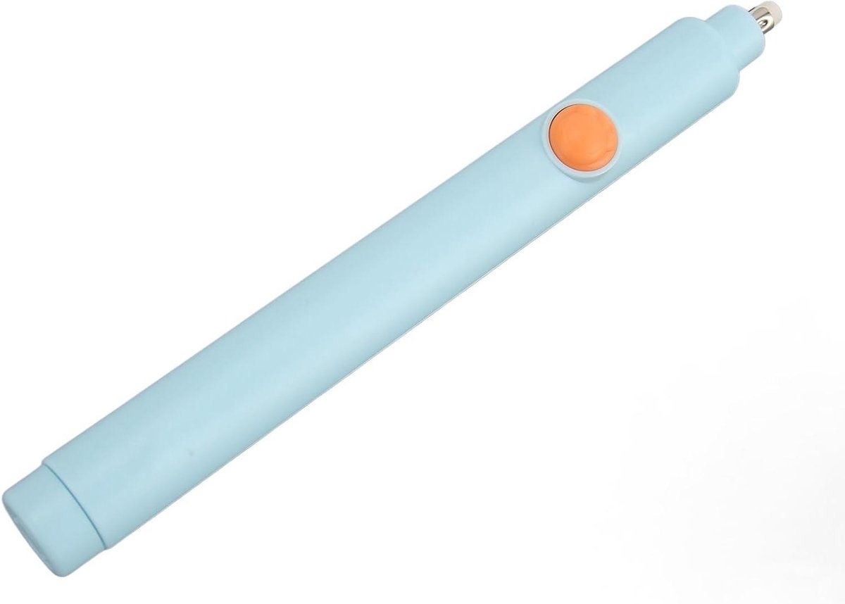 Elektrische Gum - Automatische Wisser - Fouten Corrigeren - Inclusief 20 Vullingen - Werkt op AAA Batterij - Blauw