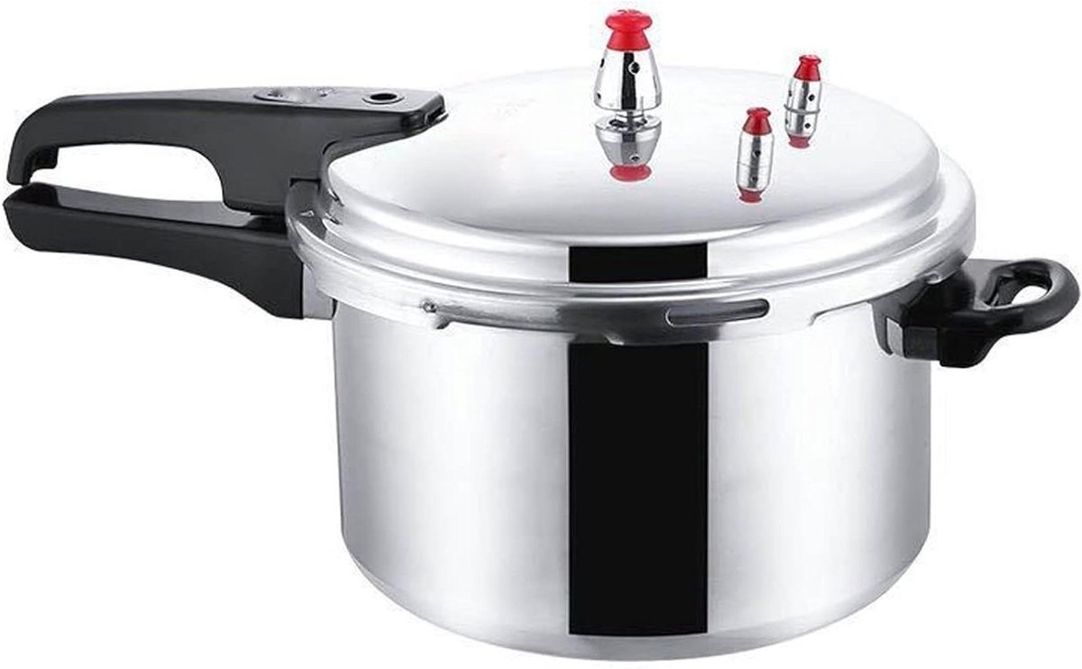 Snelkookpan - Drukpan Kookpot - Snel Koken - Veiligheidsfuncties - 4L 20cm - Zilver