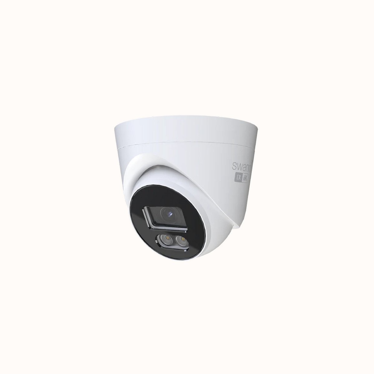 Swann EliteX 12MP Series - Beveiligingscamera's - Add-On Camera - cctv camerasysteem - Spotlight Dome w 2 Way Audio Add On IP Camera - geen abonnementskosten - 6K Ultra HD - Spotlight Dome IP Cameras - Met Microfoon