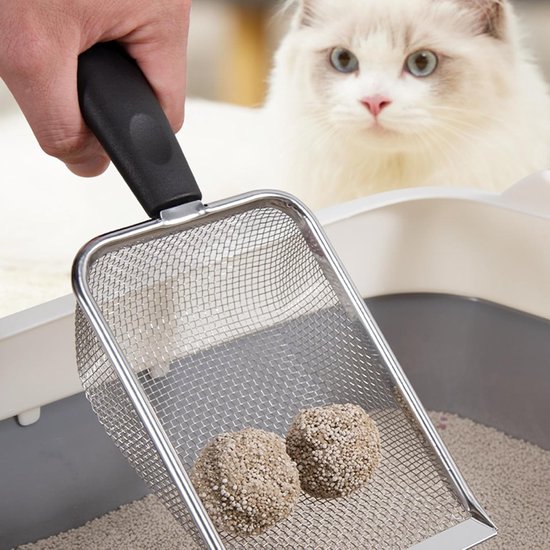 2-pack tuinzeef metalen compostzeef met antislip handvat tuinzandfilter van Merkloos	 — afbeelding 5