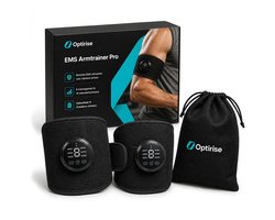 Optirise EMS - Arm Trainer - Voor Bicep&Tricep - EMS Trainers - Onderarm Trainer - Grip Trainer - Handtrainer - Armtrainer - Spier Massage Apparaat - Tens - Spierstimulator - Afvallen - Fatburner -USB Oplaadbaar
