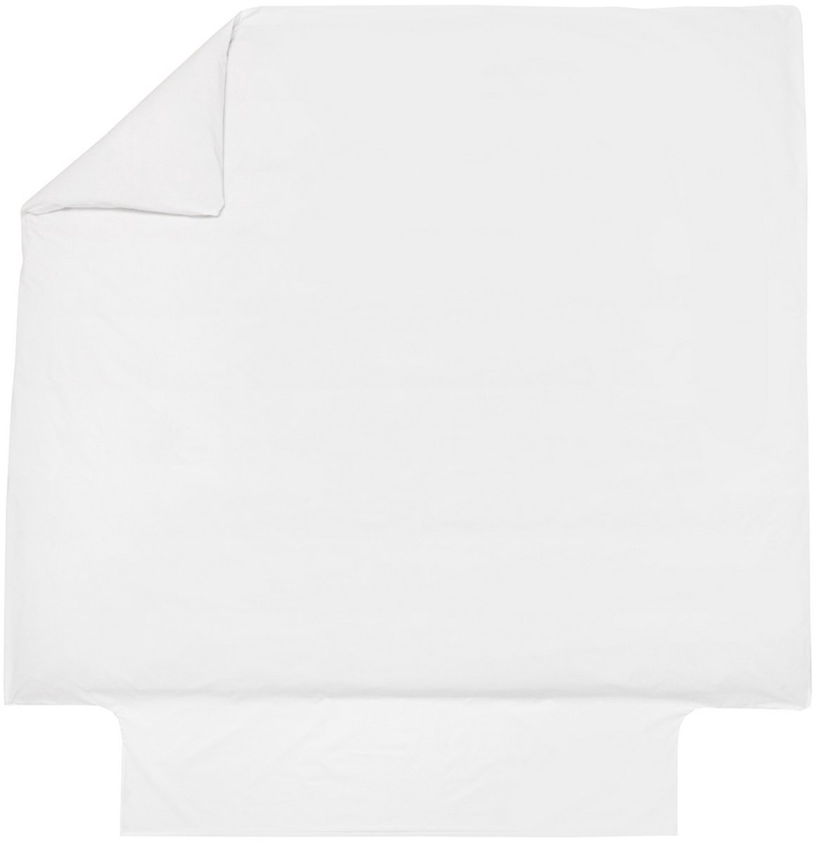 Blanc Des Vosges dekbedovertrek Uni Percale blanc 240x220 cm zonder slopen